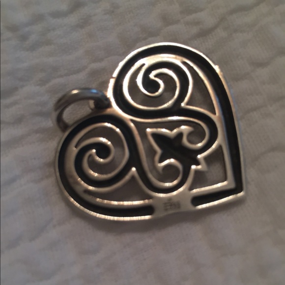 James Avery “French Heart” large pendant - Picture 3 of 3